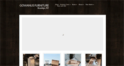 Desktop Screenshot of gowanusfurniture.com